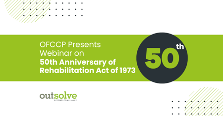 OFCCP Presents Webinar on 50th Anniversary of Rehabilitation Act of 1973