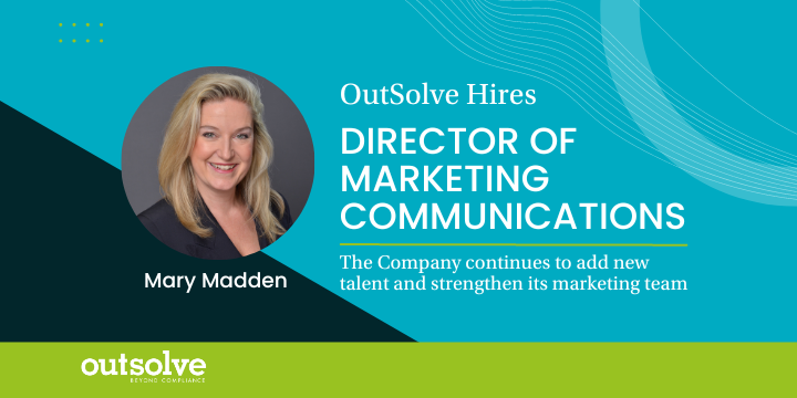 Mary Madden OutSolve's Director of Marketing Communications