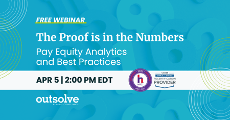 Free Webinar - The Proof is in the Numbers: Pay Equity Analytics and Best Practices