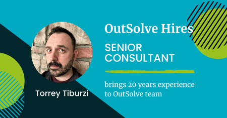 OutSolve Hires Veteran Affirmative Action Consultant Torrey Tiburzi