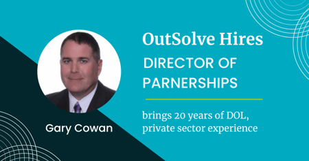 OutSolve hires Gary Cowan - Director of Partnerships