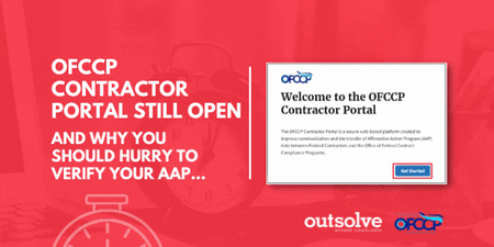 OFCCP Contractor Portal Deadline Delayed