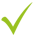 green check mark