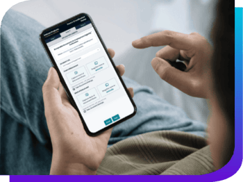person using mobile phone
