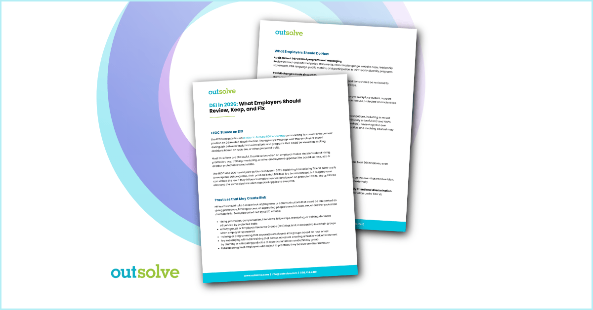 DEI in 2026: What Employers Should Review, Keep, and Fix