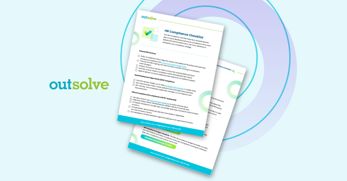 HR Compliance Mistakes Are Expensive: Here’s How OutSolve Keeps You Covered
