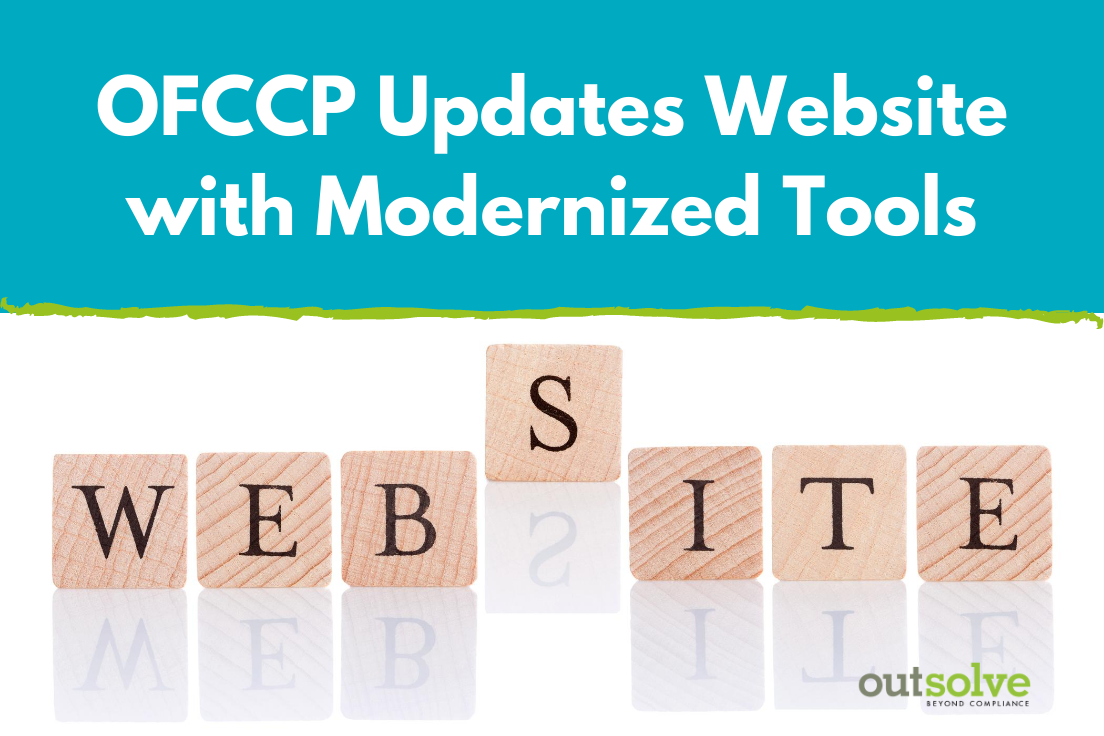OFCCP Updates Website with Modernized Tools