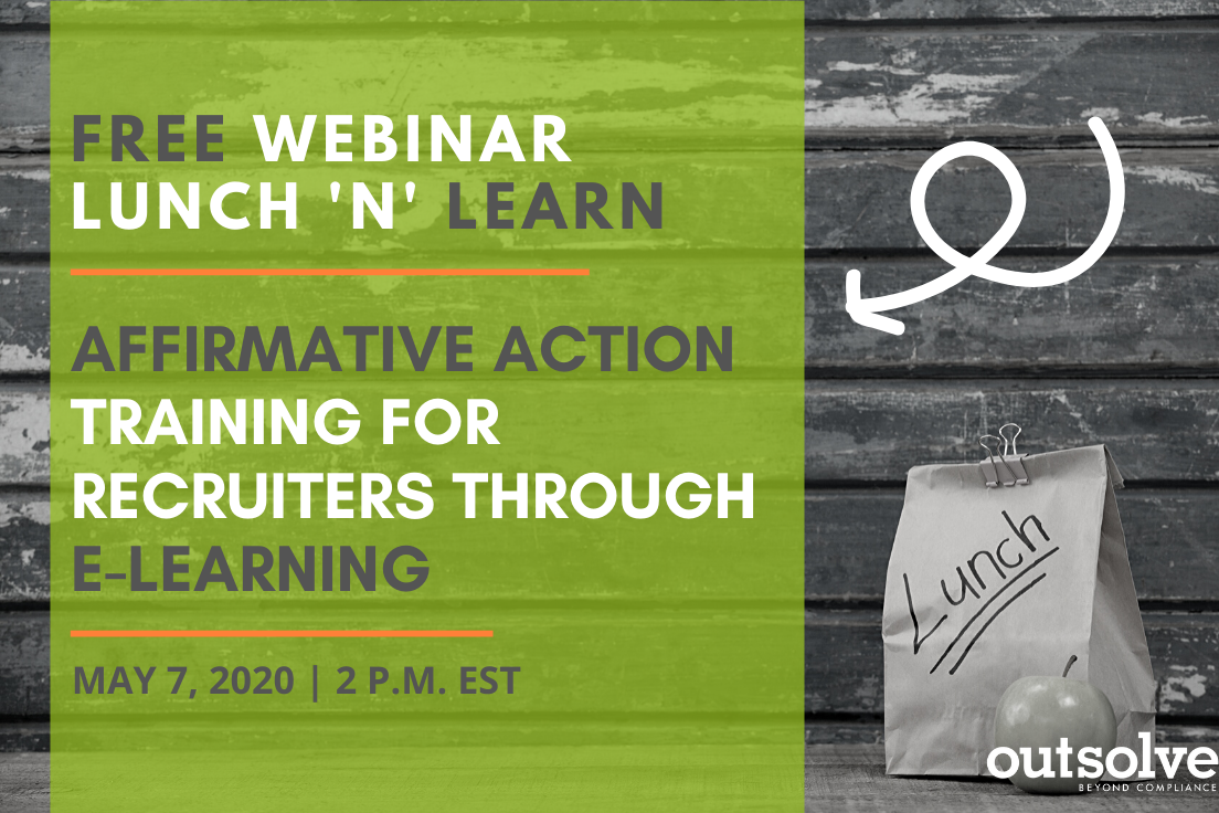 Affirmative Action Training for Recruiters through e-Learning