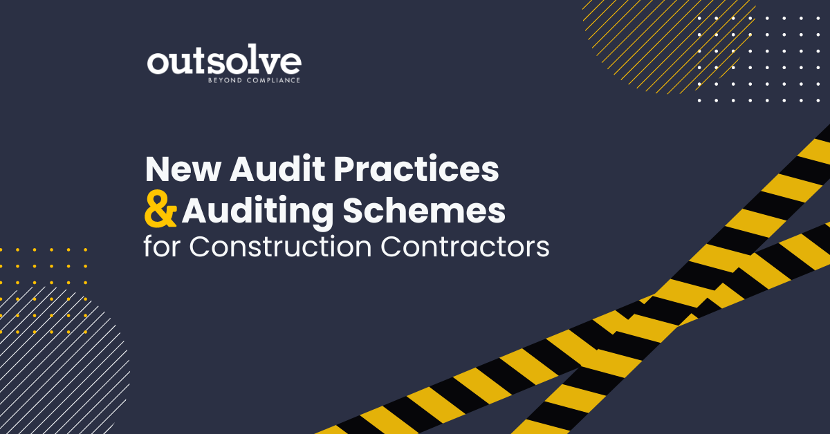 New audit practices and auditing schemes for construction contractors